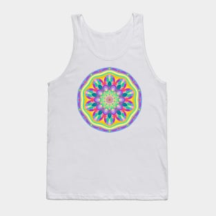 Hypnotic Corolla Mandala Tank Top